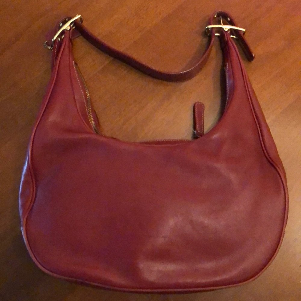 Red Coach Hobo Bag